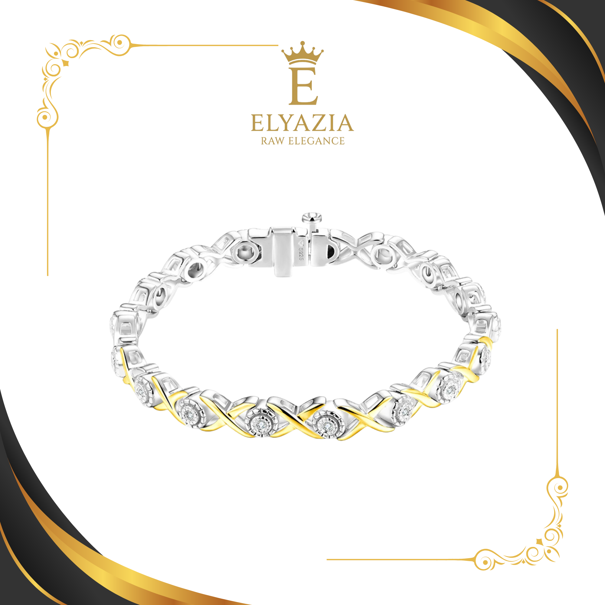 Moissanite Tennis Bracelet - 925 Sterling Silver